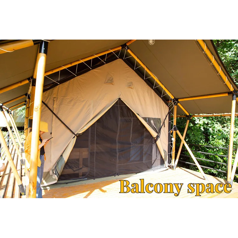 Tenda Safari Berkualitas Tingg - Outdoor Yurt Camping ulasan dan harga