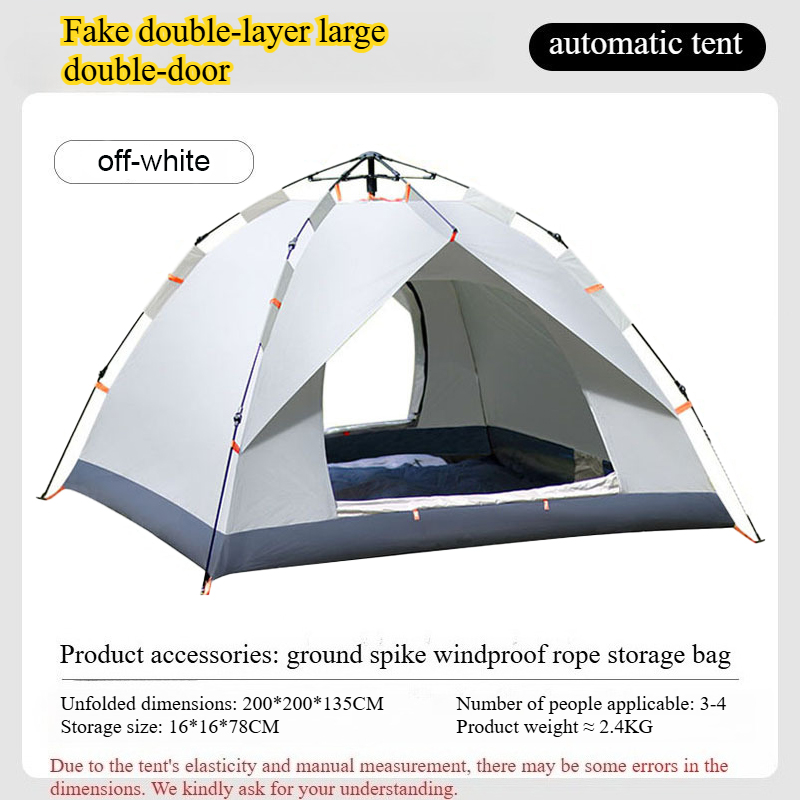 Tenda Camping Otomatis, Tenda  - Outdoor Camping Automatic Quick Opening Tent ulasan dan harga
