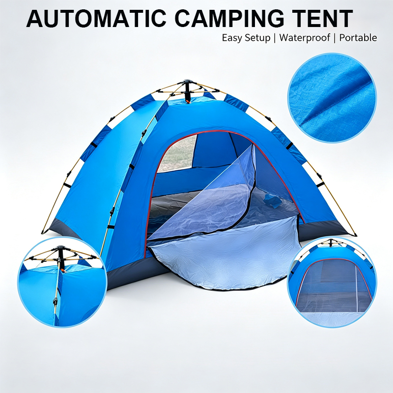 Tenda Camping Otomatis, Tenda  - Outdoor Camping Automatic Quick Opening Tent ulasan dan harga
