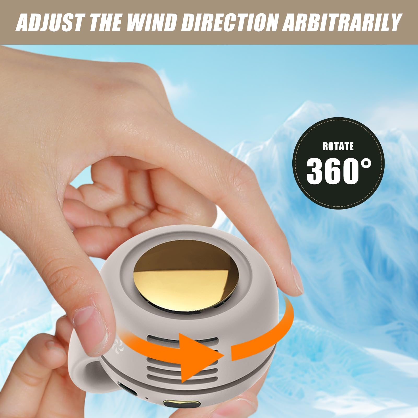 Kipas Klip Pinggang Bebas Geng - Outdoor Camping Ventilator ulasan dan harga