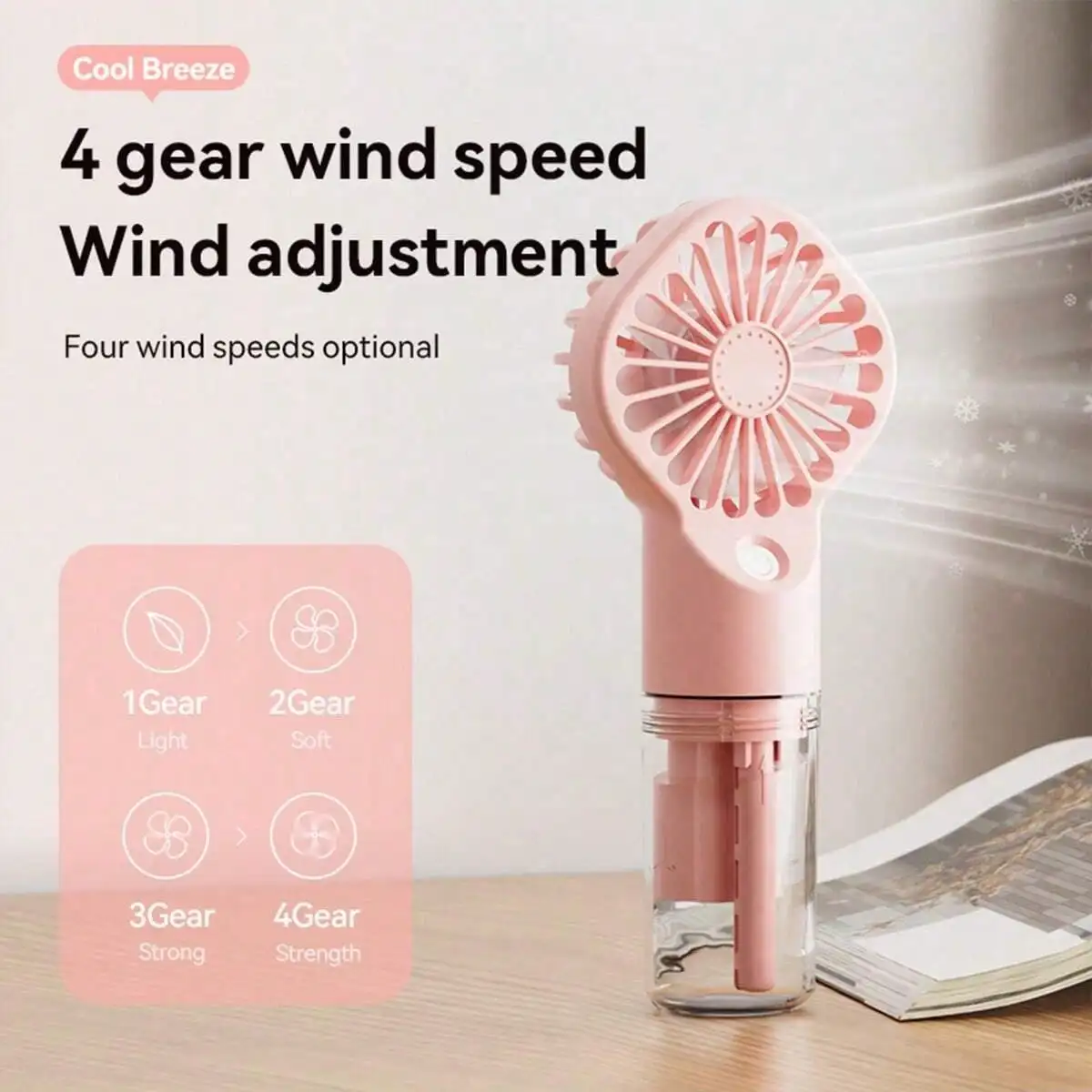 Kipas Kabut Portabel - Mini Ge - Outdoor Camping Misting Fan ulasan dan harga