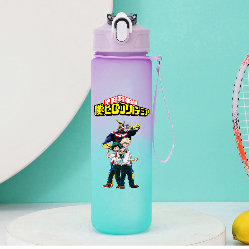 750Ml Botol Air Jerami Anime M - Outdoor Y Camping ulasan dan harga