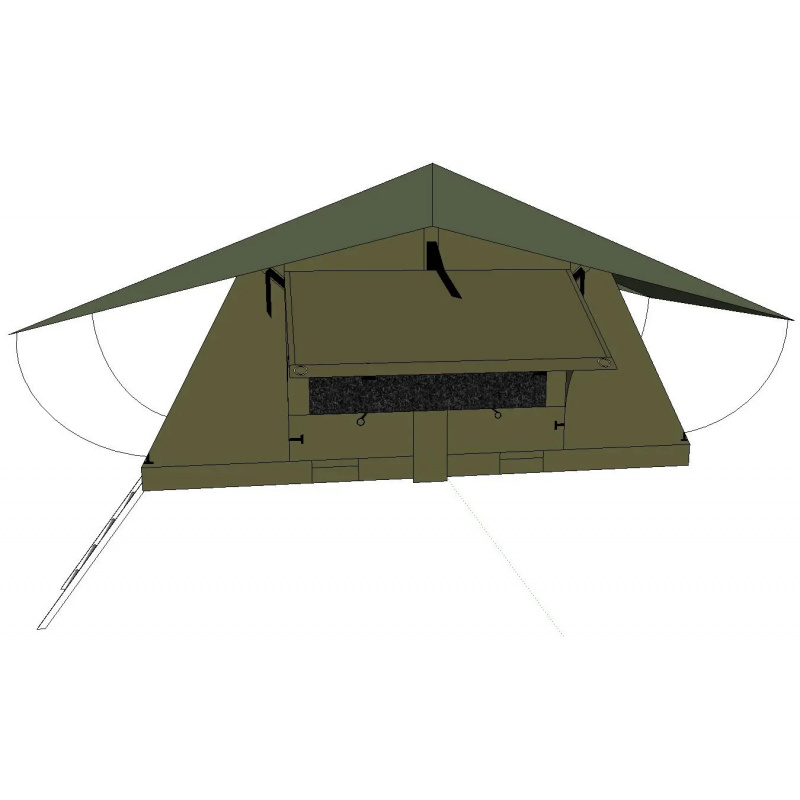 Tenda Atap Lipat Anti Air Berk - Outdoor Camping Tent Waterproof ulasan dan harga