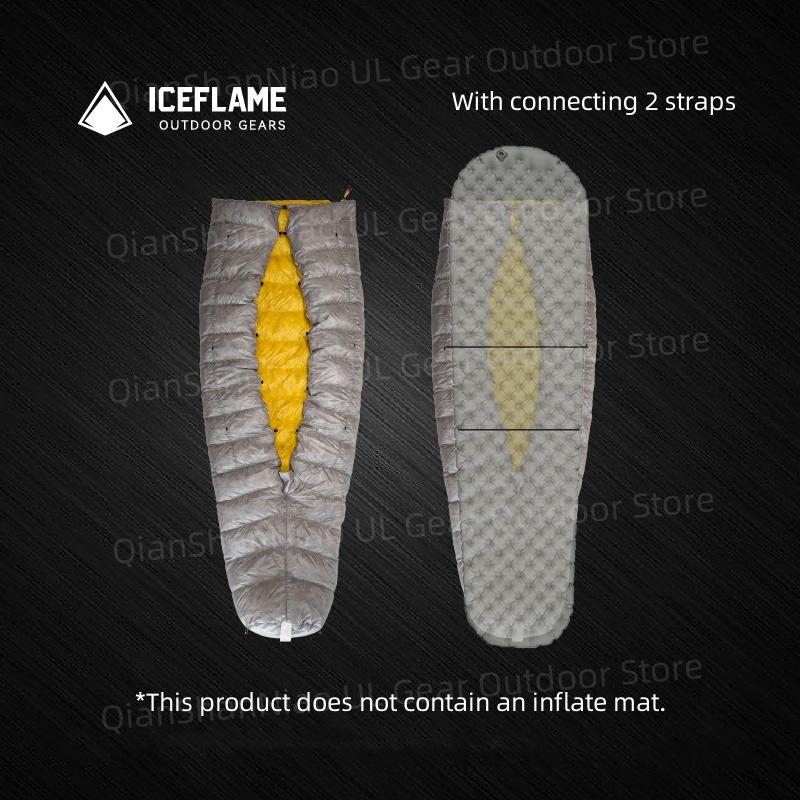 Ice Flame JI NXT 800FP Mummy B - Outdoor Camping Sleeping Bag ulasan dan harga