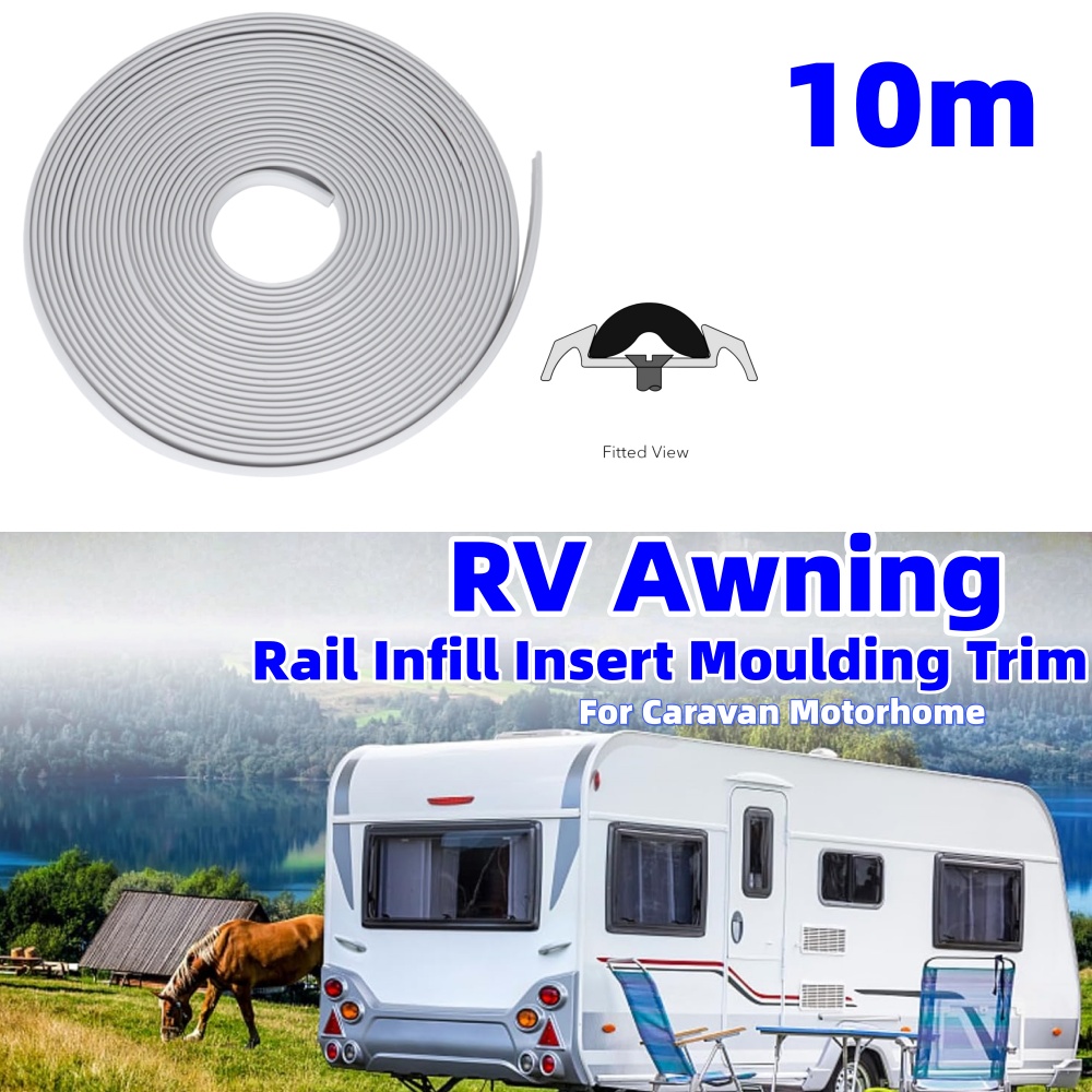 10m RV Awning Rail Infill Inse - Outdoor Camping House ulasan dan harga