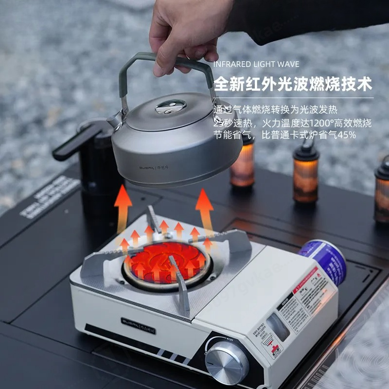 Kompor Kaset Inframerah Tahan  - Outdoor Camping Gas Stove ulasan dan harga
