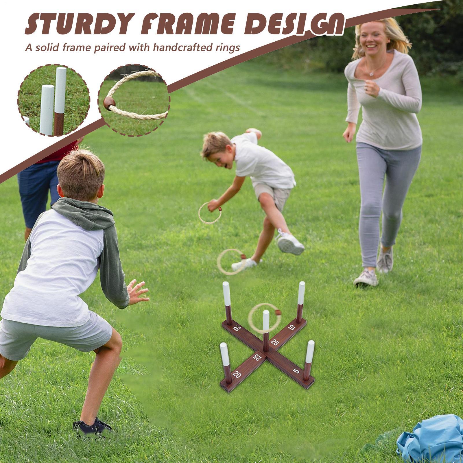 Set Permainan Melempar Cincin  - Outdoor Camping Toys ulasan dan harga