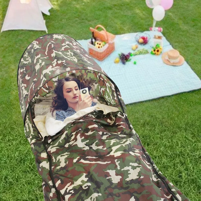 Kantung Tidur Anti Air, Anti D - Outdoor Camping Sleeping Bag ulasan dan harga