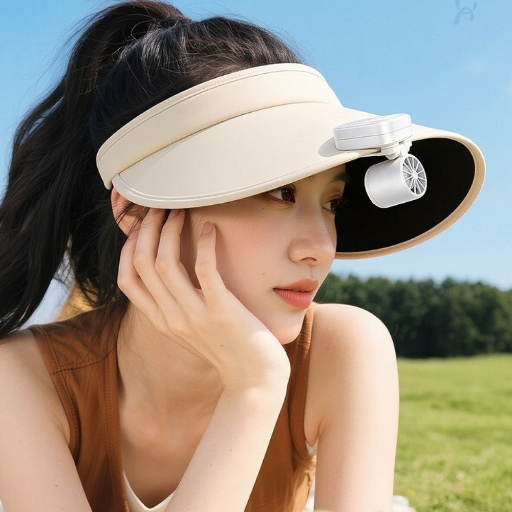 Kipas Klip Topi Portabel Ringa - Outdoor Camping Misting Fan ulasan dan harga