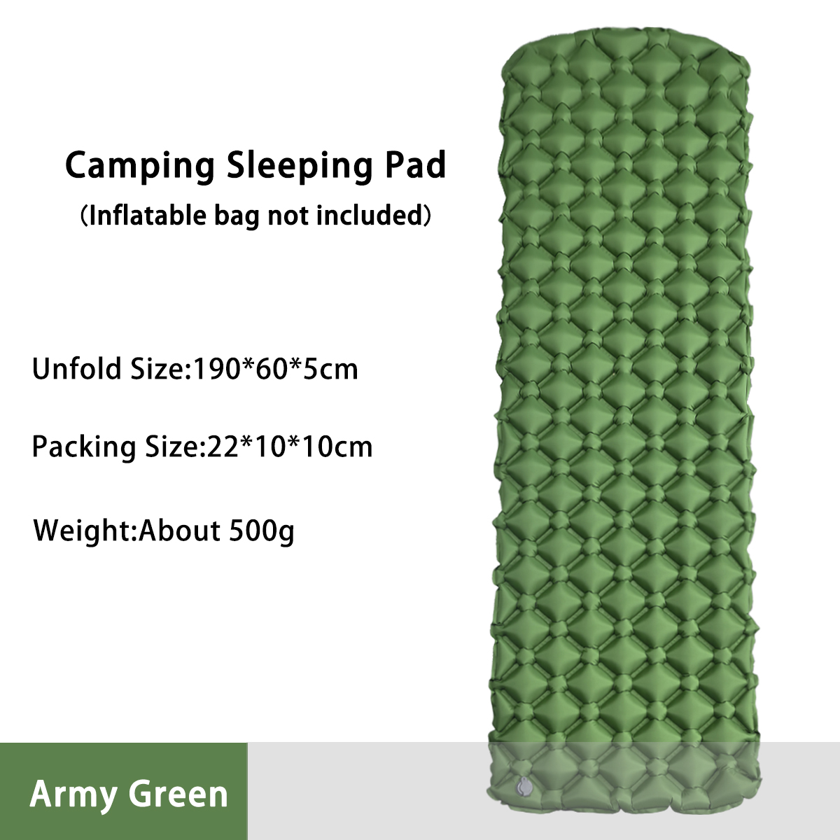 Kasur Tiup untuk Berkemah di T - Outdoor Camping Mattress ulasan dan harga