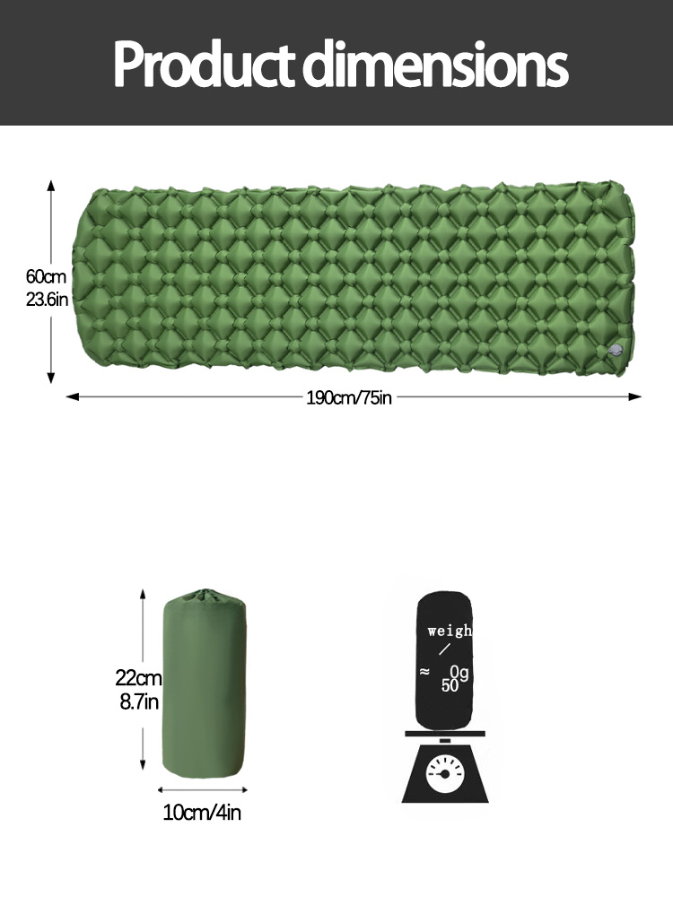 Kasur Tiup untuk Berkemah di T - Outdoor Camping Mattress ulasan dan harga