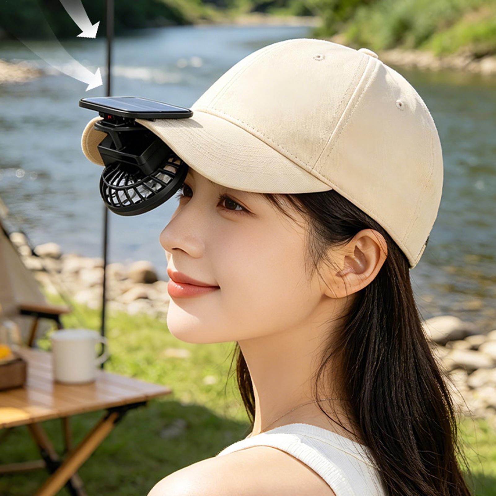 Kipas Klip Topi 3 Kecepatan Pe - Outdoor Camping Misting Fan ulasan dan harga